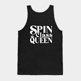 Spin Class Queen is a cute gift for spin bike exercise enthusiasts. Tank Top